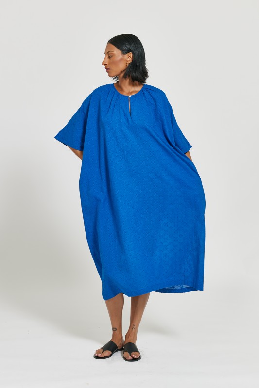 NILO - Kaftan Dress Blue