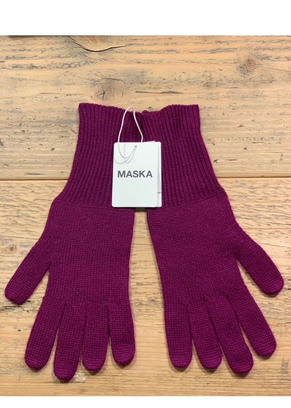 Kaschmir Handschuhe, violet