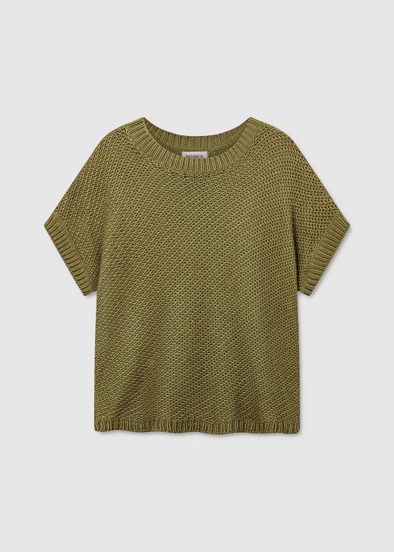 LIANA - short sleeve boxy sweater