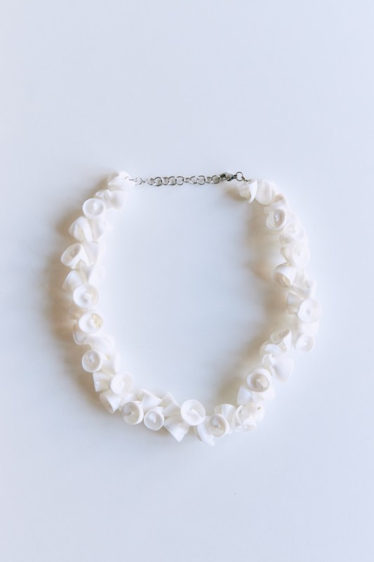Burbuja Necklace - White