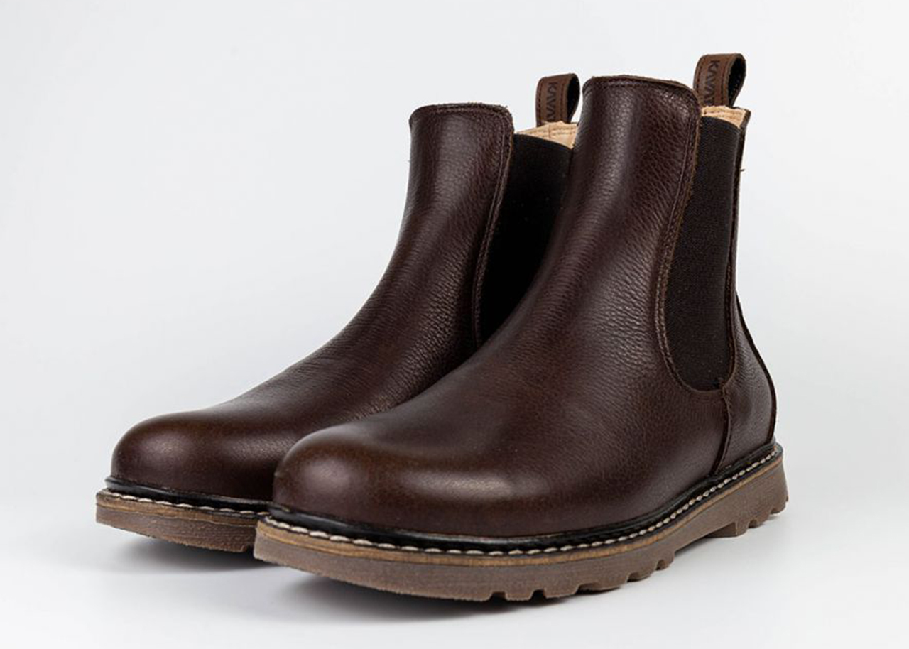 Kavat / fair trade Leder Chelsea Boots | Wertvoll