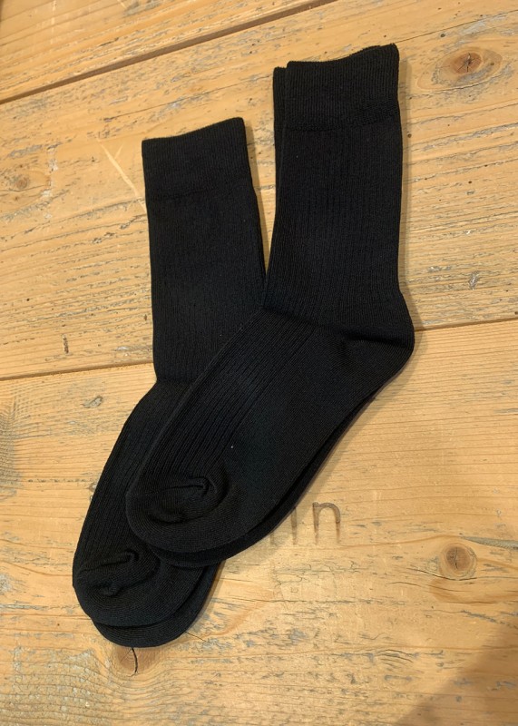 Basic socks black - GOTS/Vegan