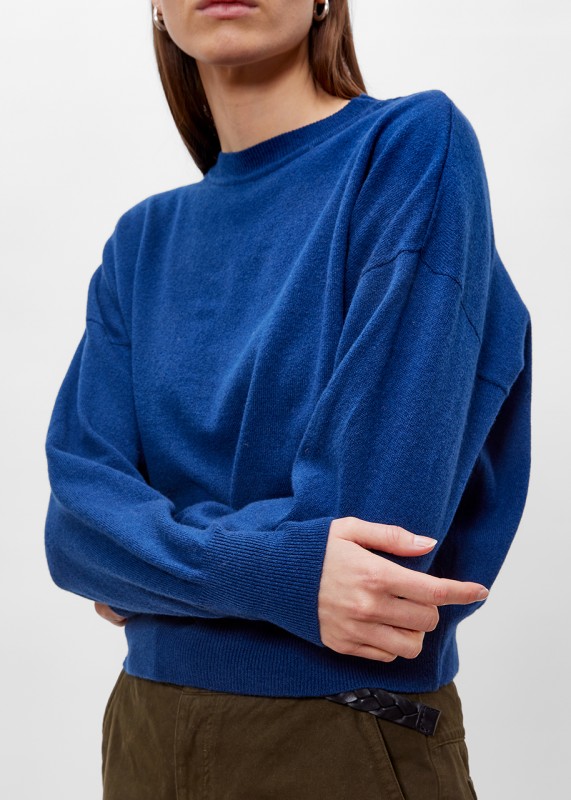 IOR - Cashmere sweater, lazuli blue