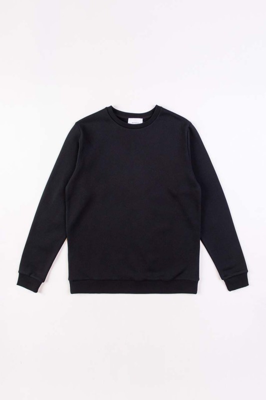 LOGO Sweatshirt black / Rotholz