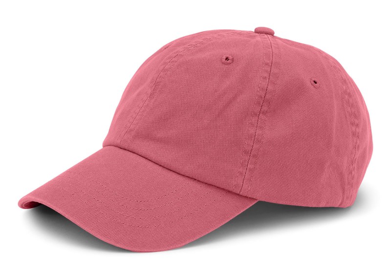Organic cotton cap - raspberry pink