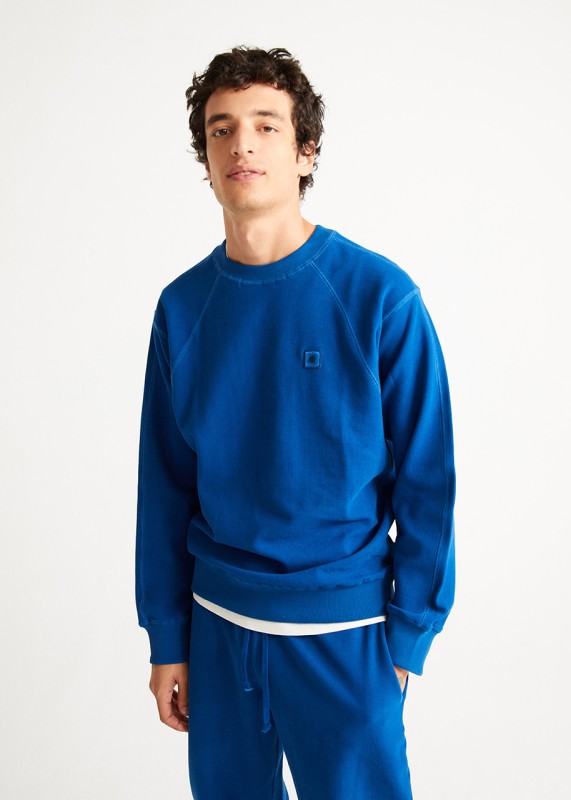 CHRISTIAN Sweater electric blue