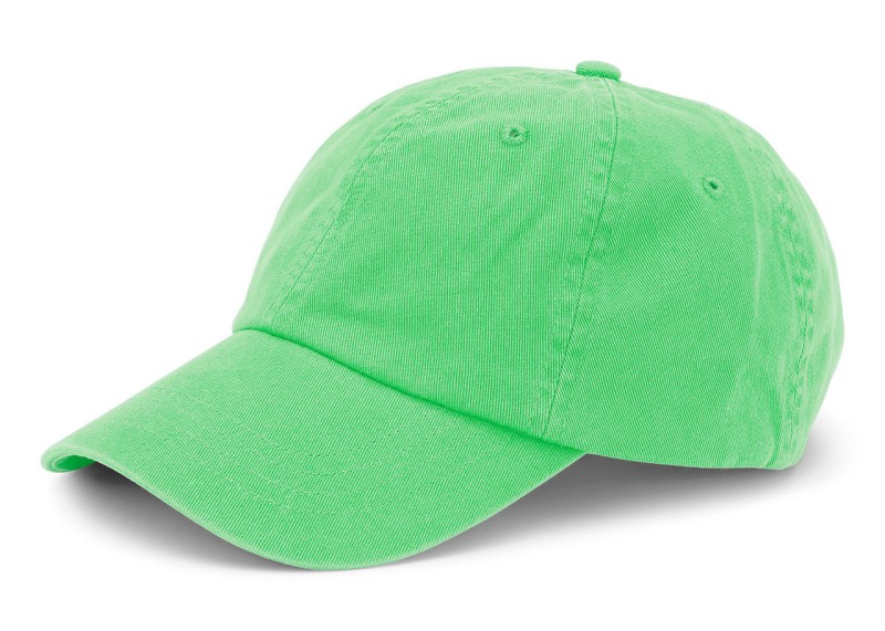 Organic cotton cap - spring green