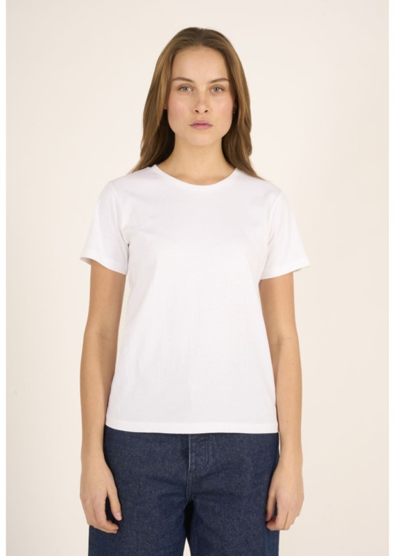 Basic t-shirt GOTS/Vegan, weiß
