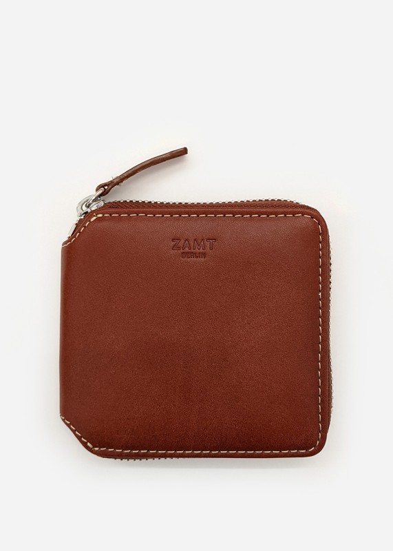 Wallet CEYDA leather cognac /ZAMT