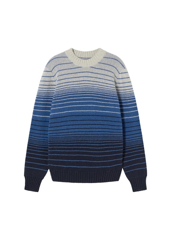 Thinking MU / Fairtrade Bio GUIU Knitted sweater navy