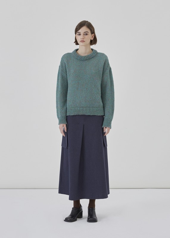DIARTE/HILDA GREEN CONFETTI sweater