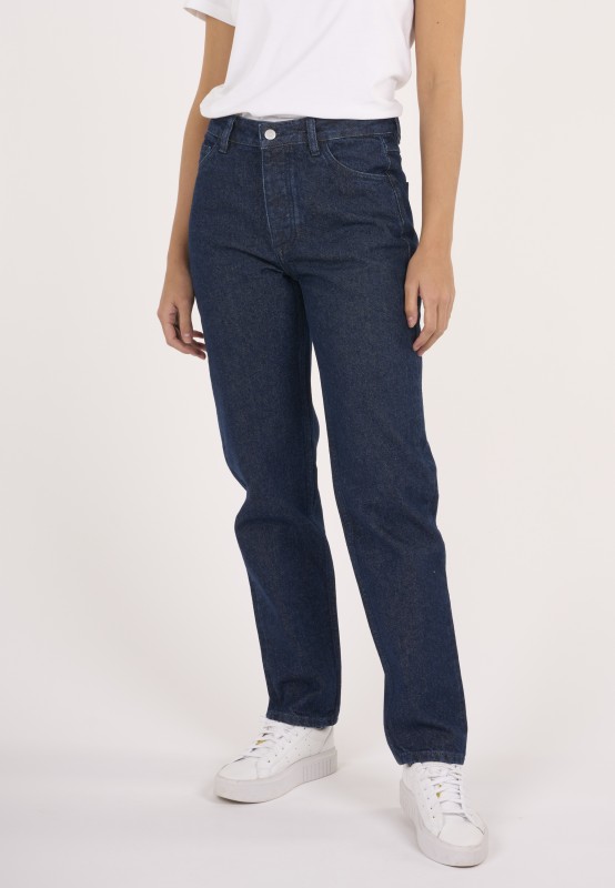 STELLA tapered jeans classic indigo REBORN™ - GRS/Vegan