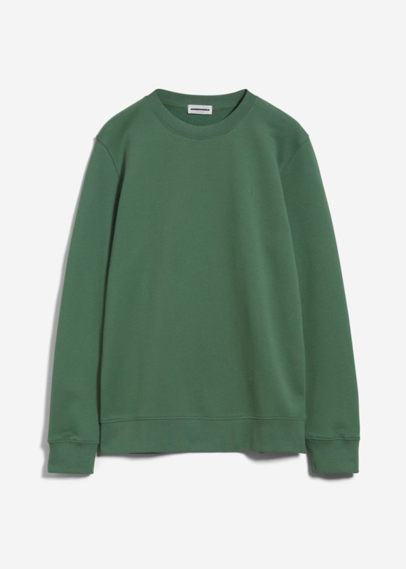 MAALTE COMFORT Sweatshirt aus Biobaumwolle, myrtales green